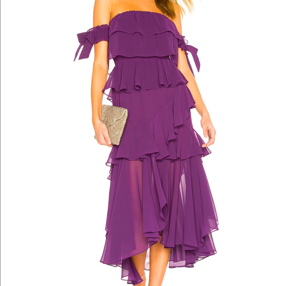 Isidora Dress in Purple